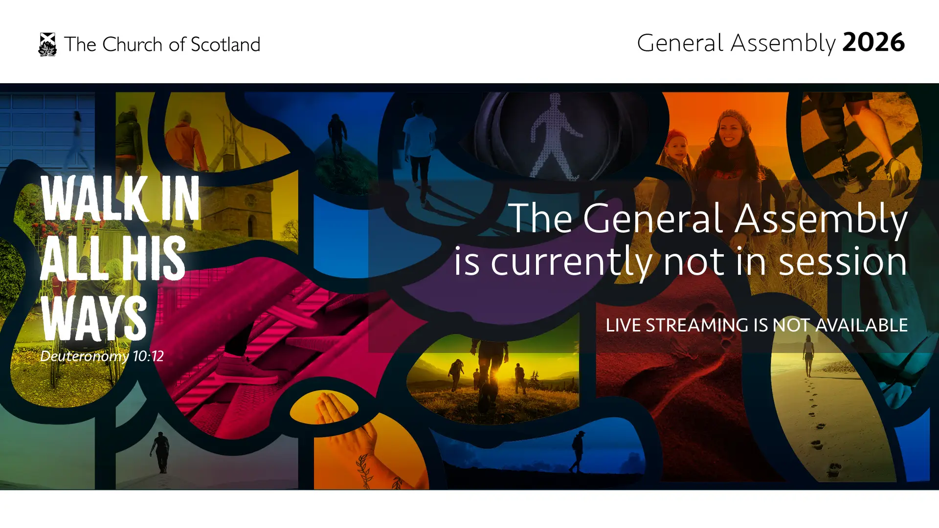 The General Assembly is not in session.